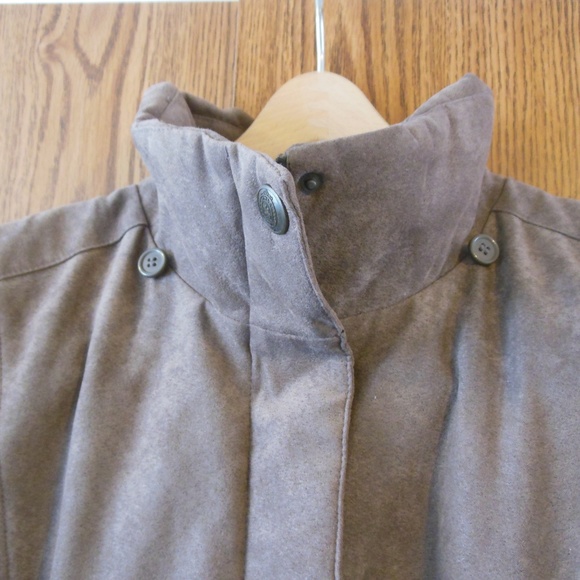 Mens Medium Bromley Sport Coat Suede Down  Feather - Picture 2 of 8